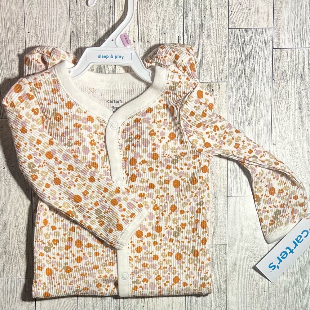 Girls Neutral Color Carters Baby Sleep and Play 9Months